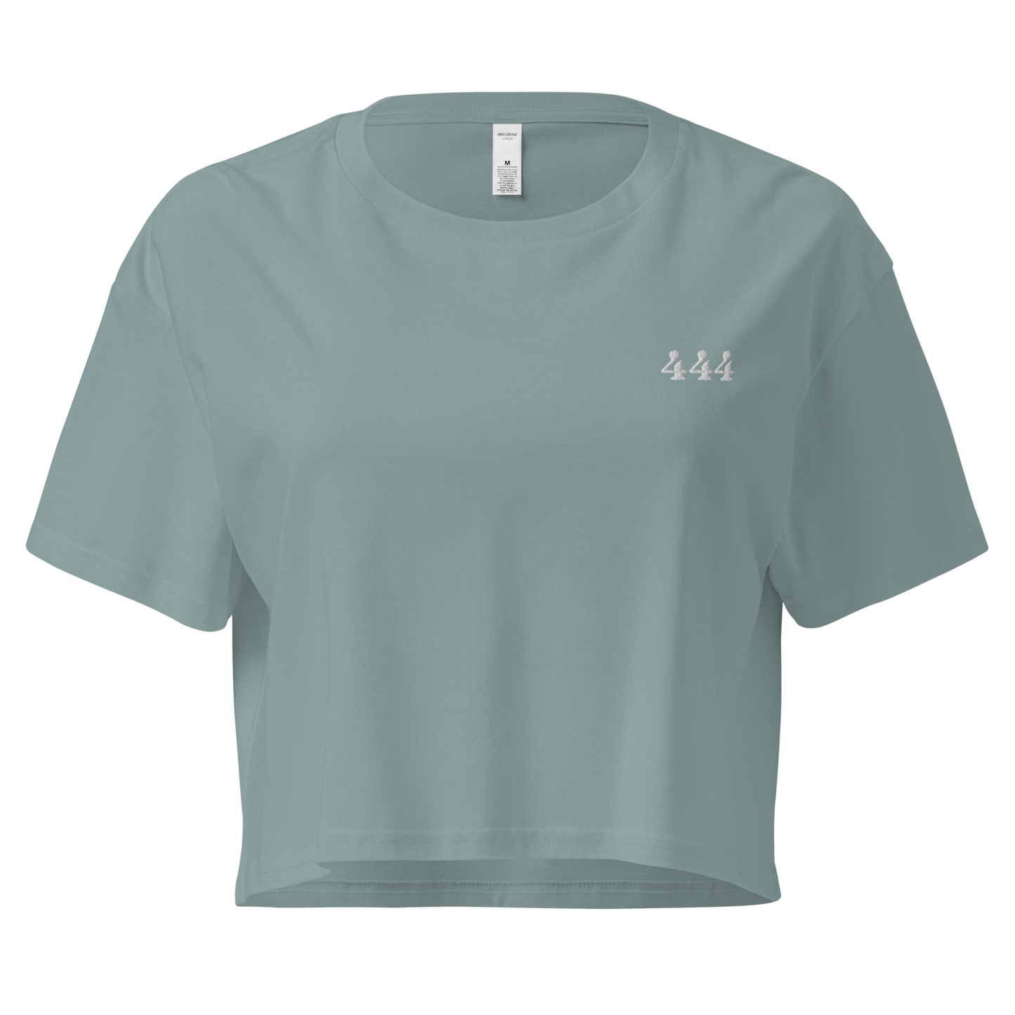 444 Angel Number Crop Top