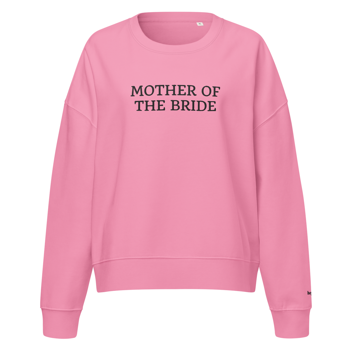Mother of the Bride Large Embroidery Crewneck Sweatshirt