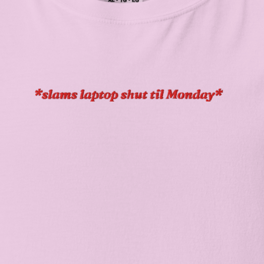 Slams Laptop Shut T-Shirt