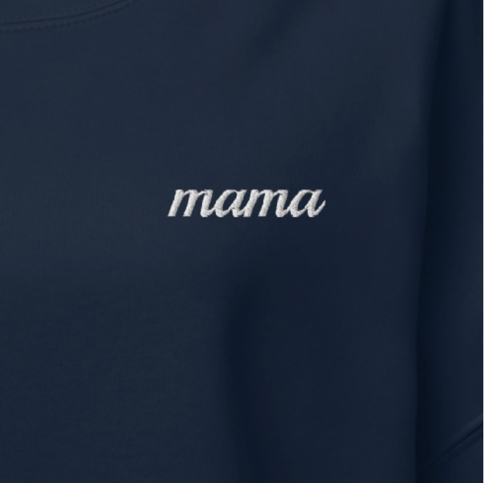 Mama Italics Crewneck Sweatshirt