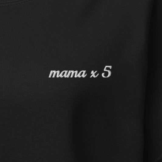 Mama x 5 Cursive Crewneck Sweatshirt