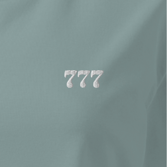 777 Angel Number Crop Top