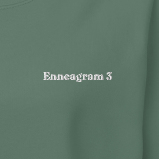 Enneagram 3 Crewneck Sweatshirt