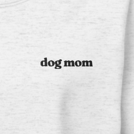 Dog Mom Crewneck Sweatshirt