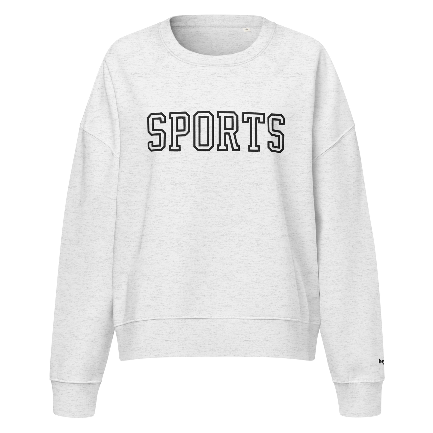 Sports Crewneck Sweatshirt Black