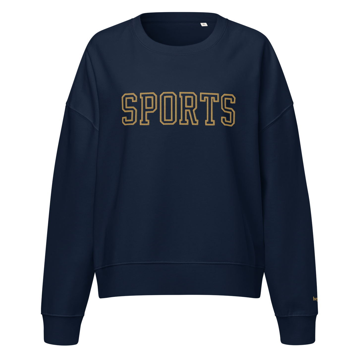 Sports Crewneck Sweatshirt Gold