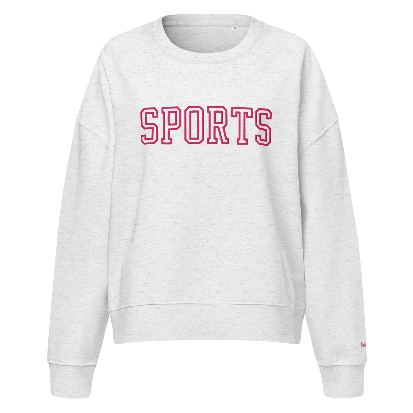Sports Crewneck Sweatshirt Pink