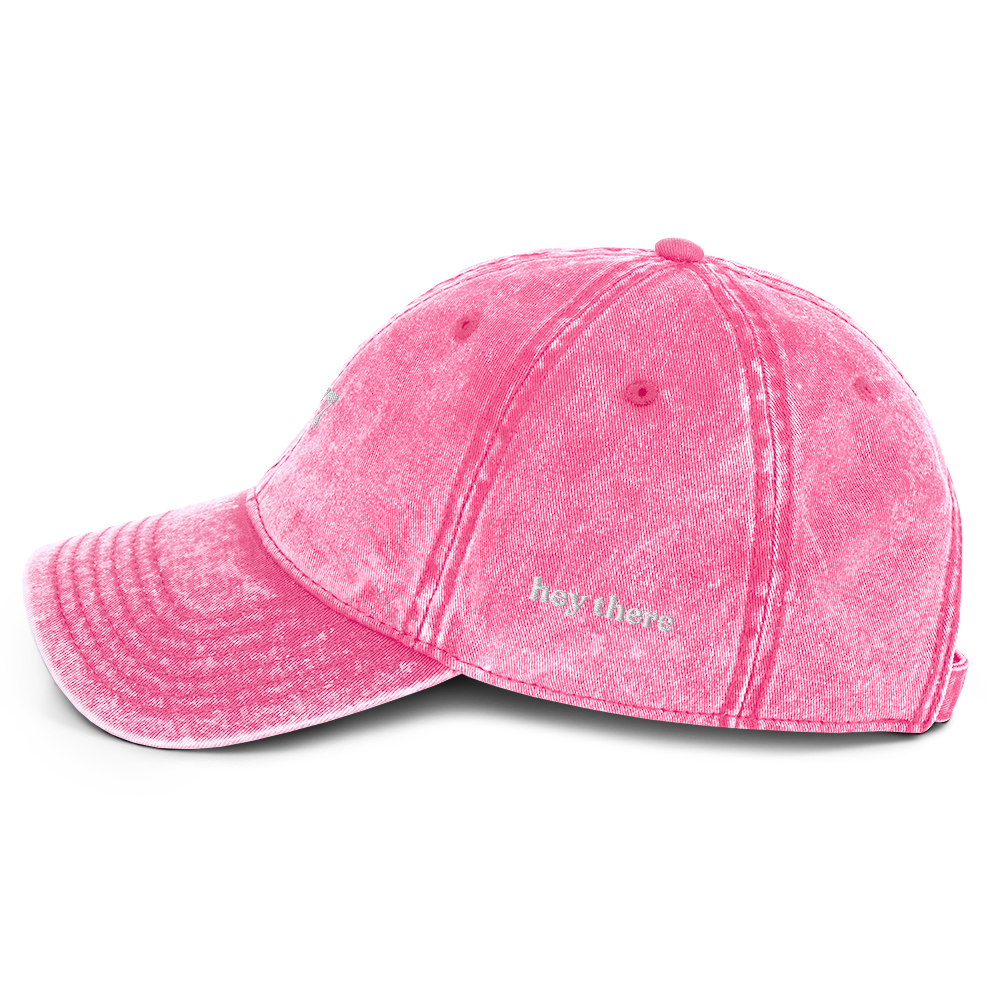 777 Angel Number Vintage Cotton Twill Cap