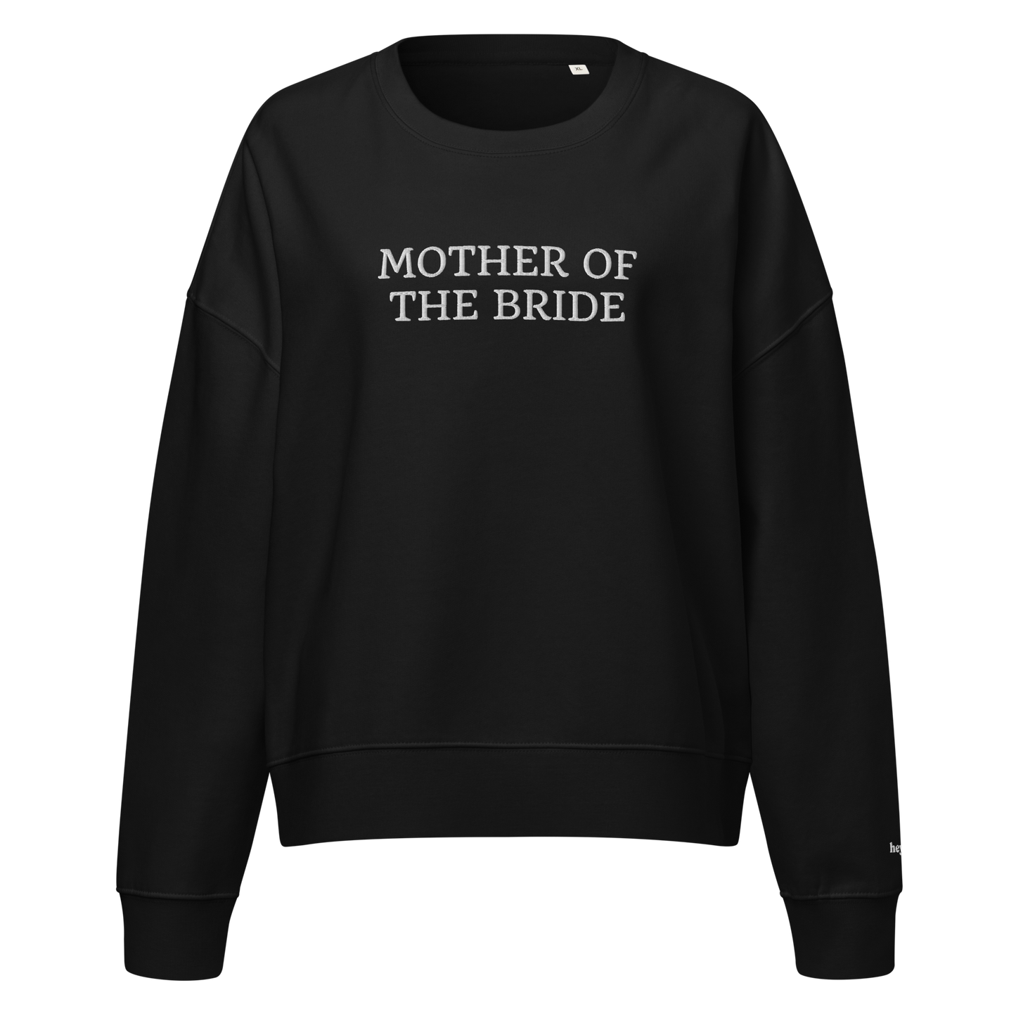 Mother of the Bride Large Embroidery Crewneck Sweatshirt