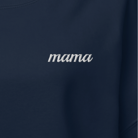 Mama Italics Crewneck Sweatshirt