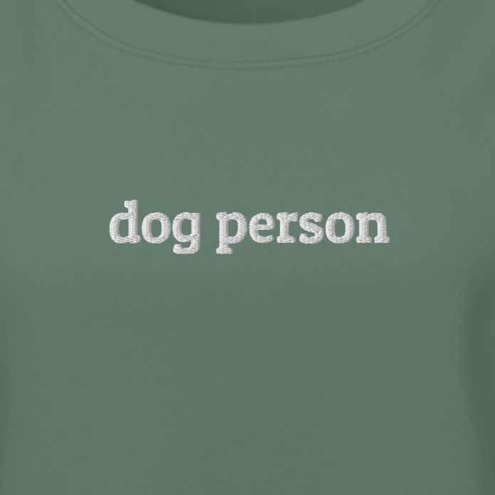 Dog Person Crewneck Sweatshirt