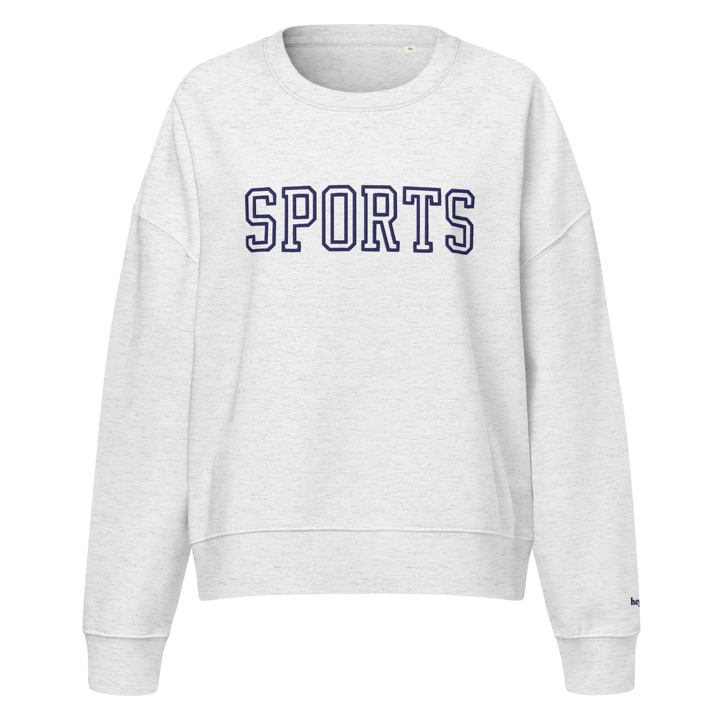 Sports Crewneck Sweatshirt Navy