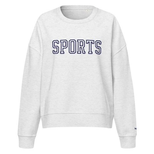 Sports Crewneck Sweatshirt Navy
