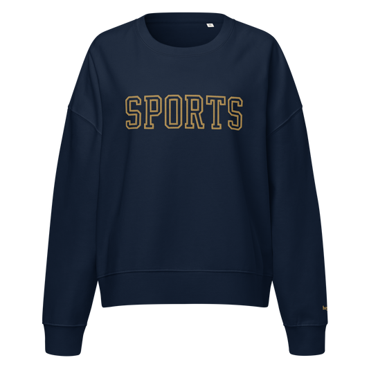 Sports Crewneck Sweatshirt Gold