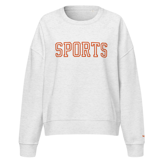 Sports Crewneck Sweatshirt Orange