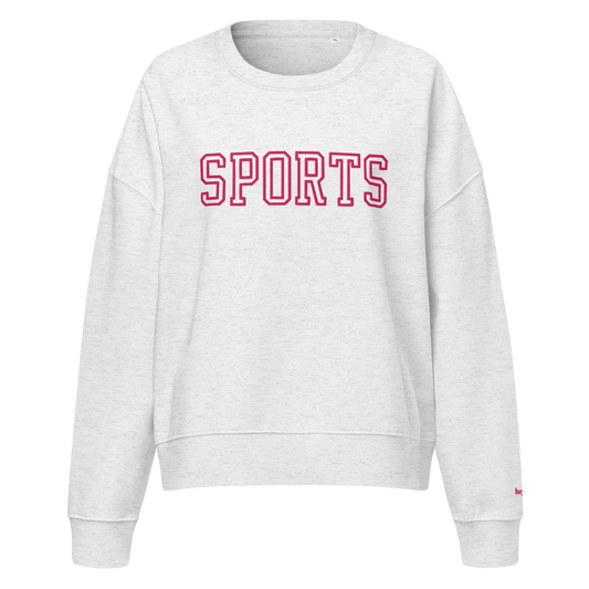 Sports Crewneck Sweatshirt Pink