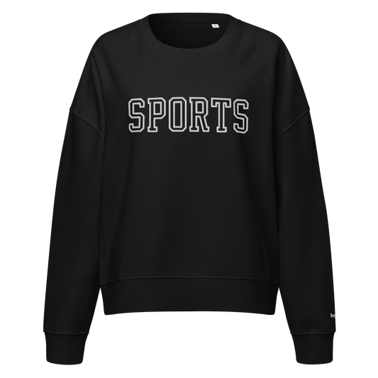 Sports Crewneck Sweatshirt White