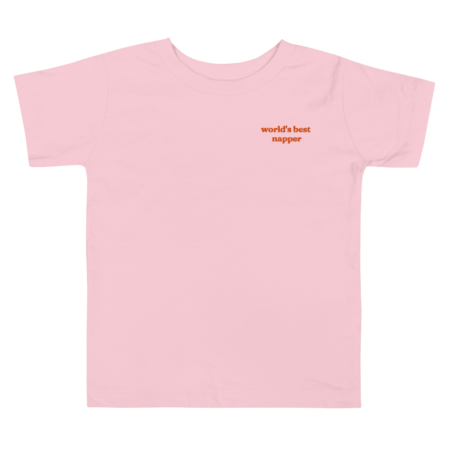 World's Best Napper Toddler Short Sleeve Tee