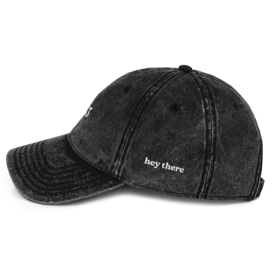 333 Angel Number Vintage Cotton Twill Cap